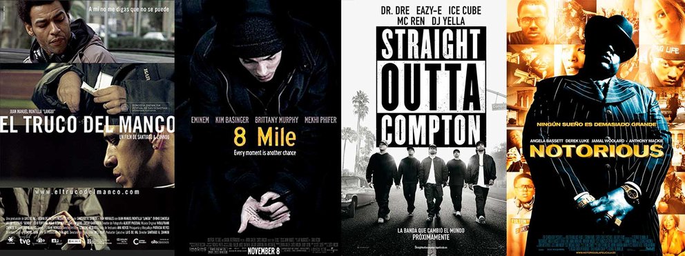 Películas relacionadas con el mundo del rap