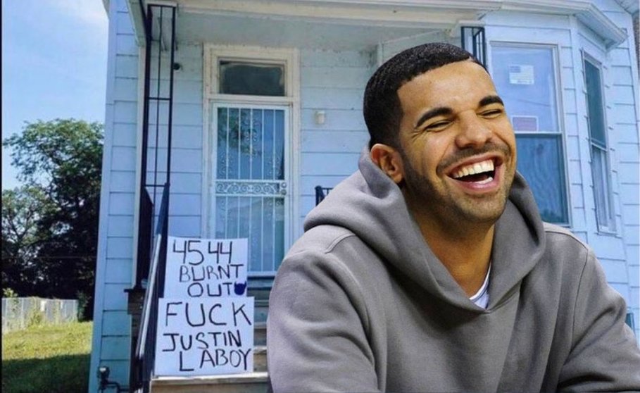 Drake y la casa de infancia de Kanye West