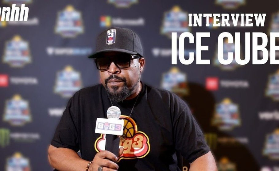 Captura de Ice Cube en una entrevista con HNHH