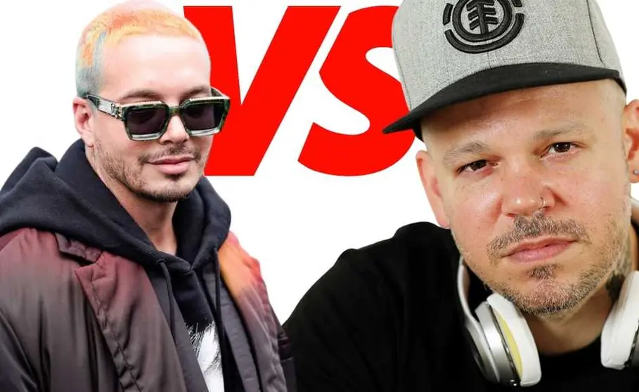 J.Balvin y Residente tuvieron un intercambio de palabras.