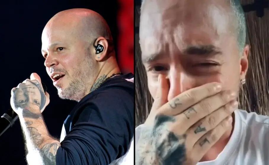 Residente y J.Balvin llorando