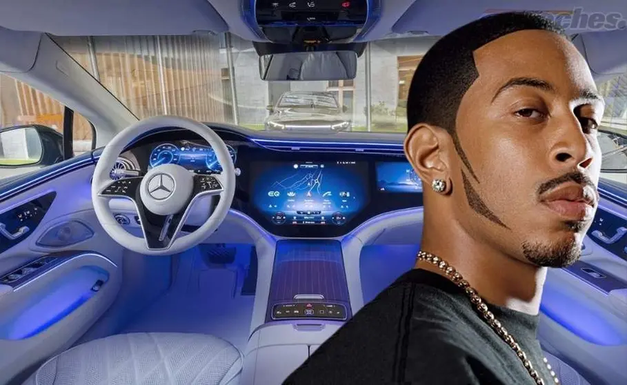 El Mercedes Benz EQS 580 fue probado por Ludacris por primera vez