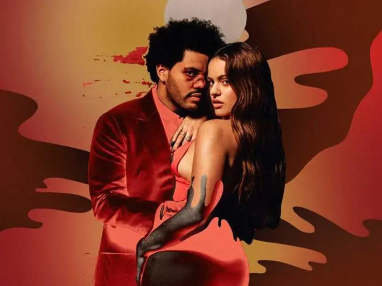 Rosalía y The Weeknd.