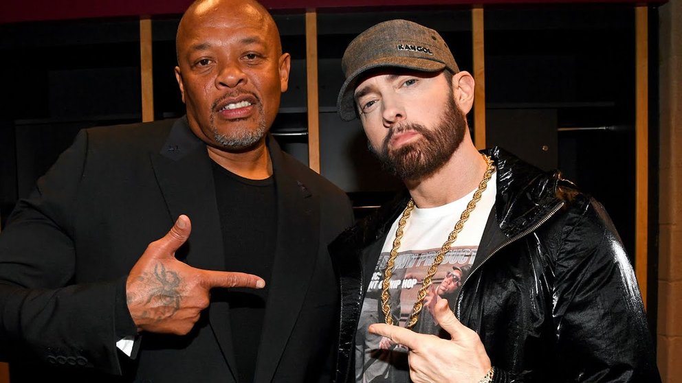 Dr. Dre junto a Eminem