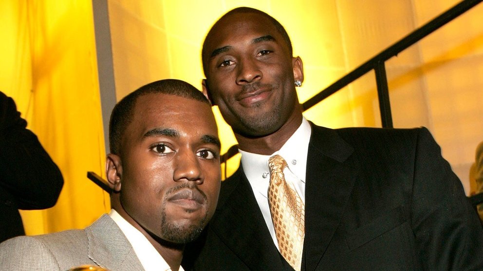Kanye West y Kobe Bryant
