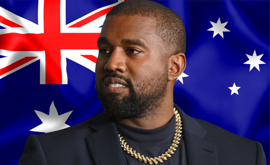 Kanye West está vetado en Australia