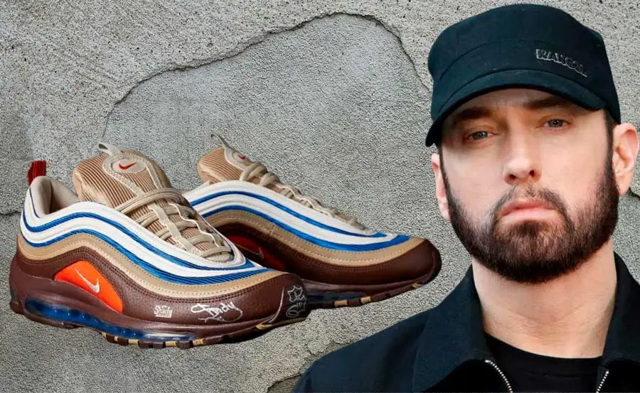 Lingüística Hormiga Ganar Se venden unas Nike Air Max de Eminem por mucho dinero