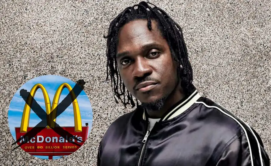 Pusha T le tira beef a la cadena de comida rápida McDonald's