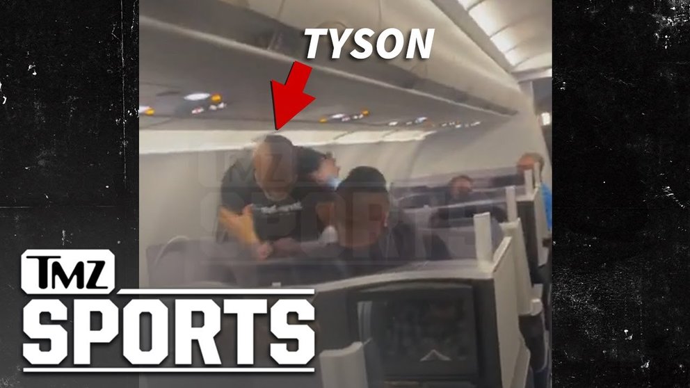 Tyson pegándole a un fan