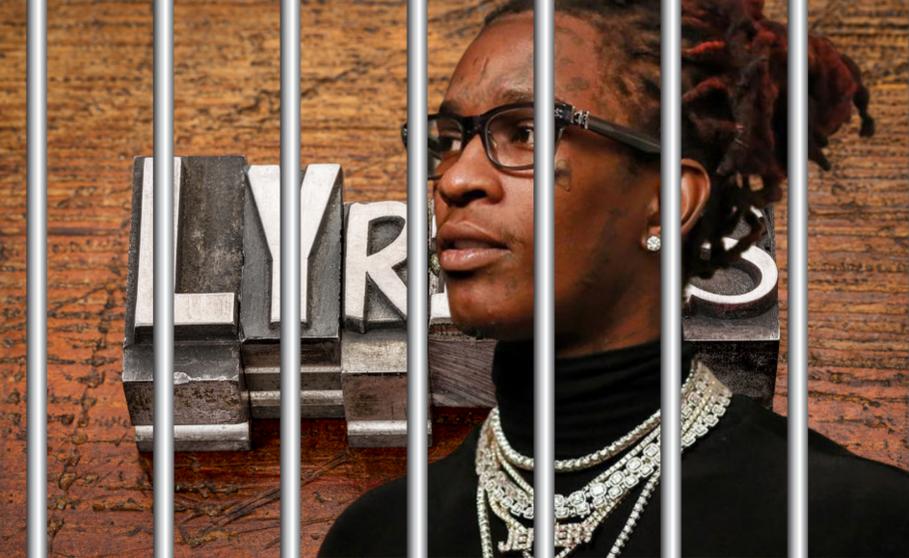 Las letras de rap a la cárcel