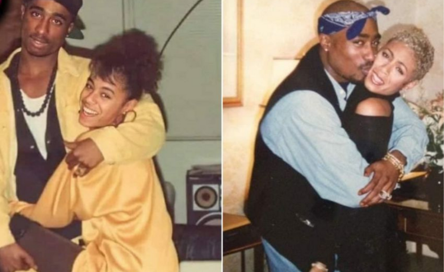 Tupac y Jada en fotos de archivo