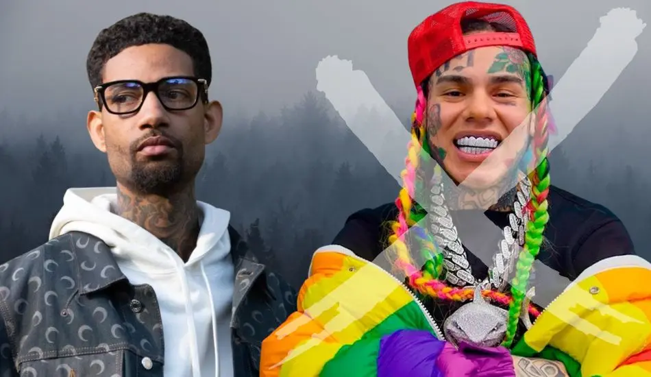 <p>Tekashi 6ix9ine y PNB Rock</p>
