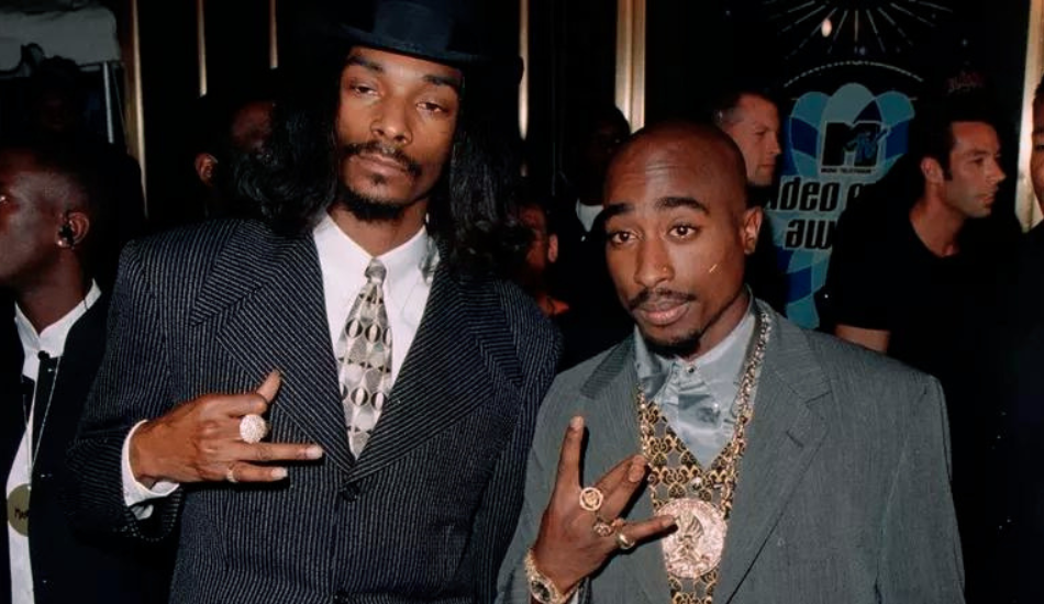 Snoop y Tupac en una foto de archivo
