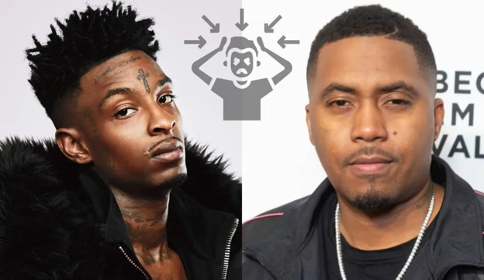 21 Savage falta al respeto a Nas con una dura frase