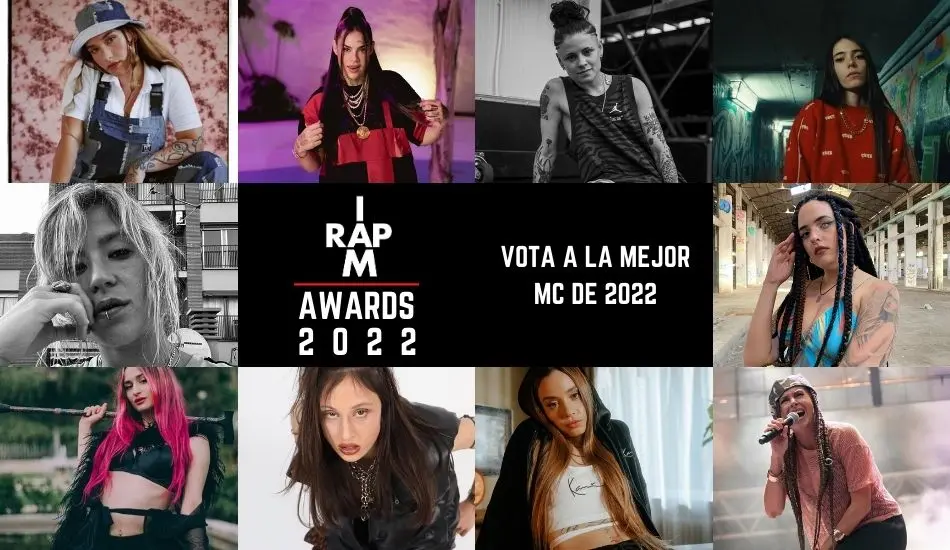 IAMRAP AWARDS 2022 Vota a la mejor MC