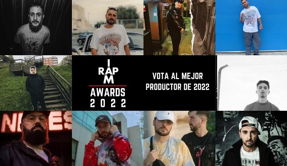 Nominados a mejor productor en los IAMRAP AWARDS 2022