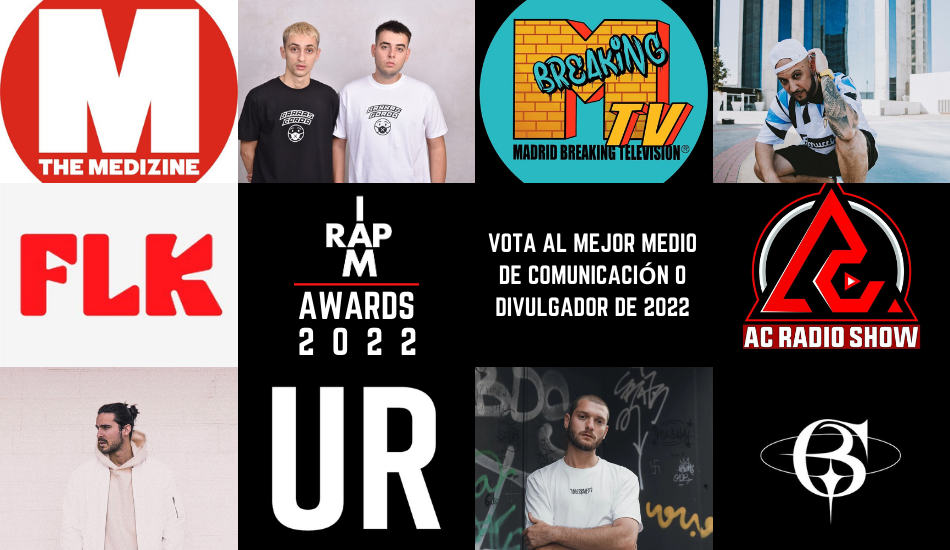 Hablamos en profundidad de los medios de comunicación nominados a IAMRAP AWARDS 2022