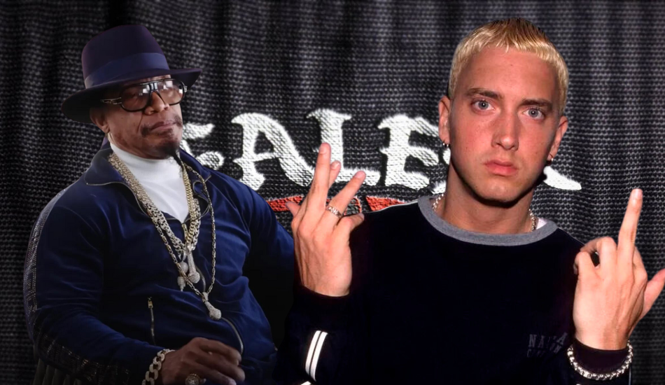 Melle Mell quiso atacar a Eminem pero le salió mal