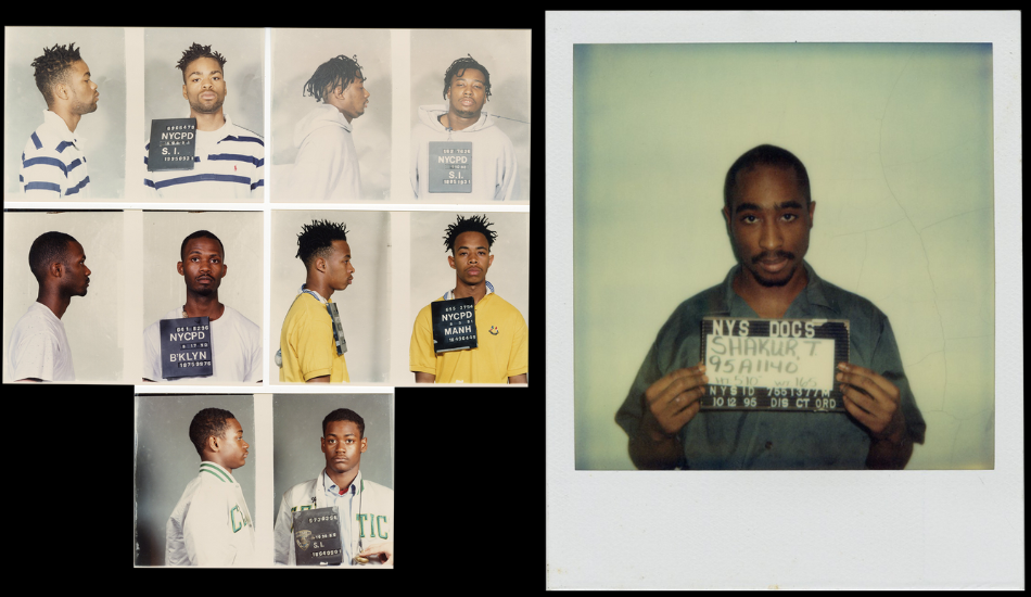 Fotos policiales de miembros de Wu tang-Clan y Tupac