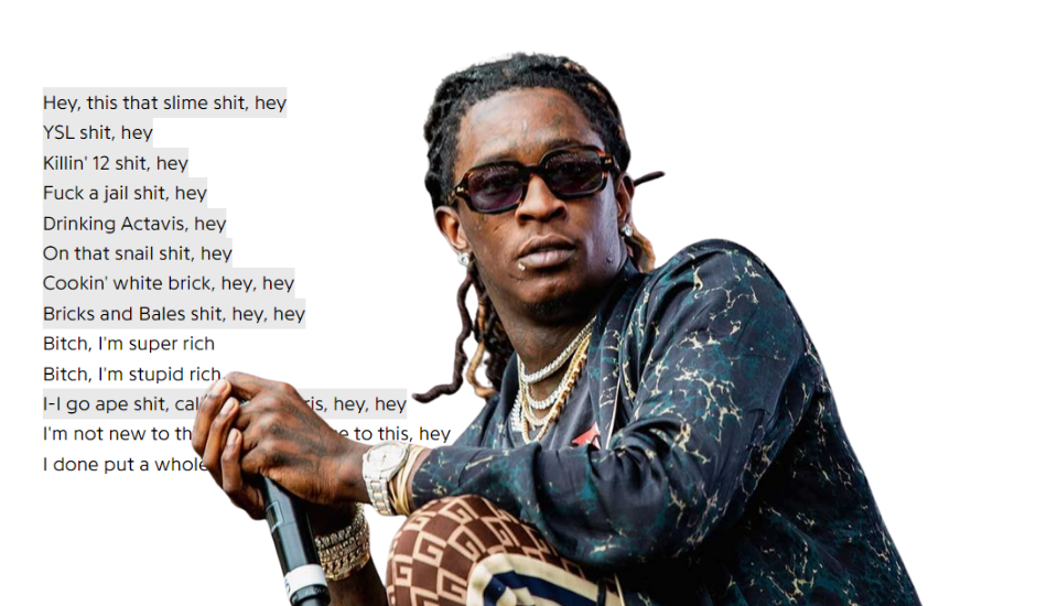 Young Thug y sus letras servirán de prueba para el caso RICO