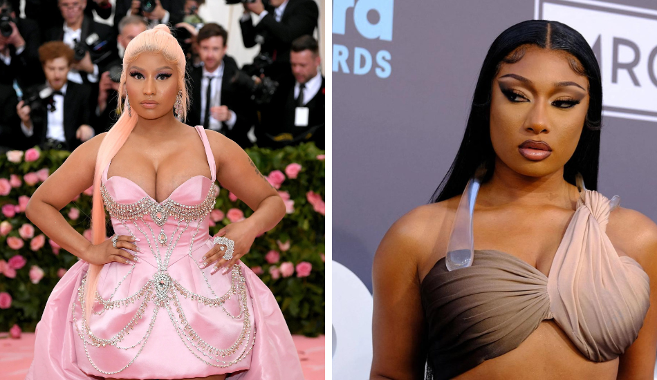 Nicki Minaj y Megan The Stallion en un beef