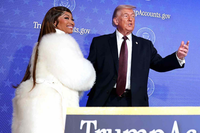 Nicki Minaj y Donald Trump