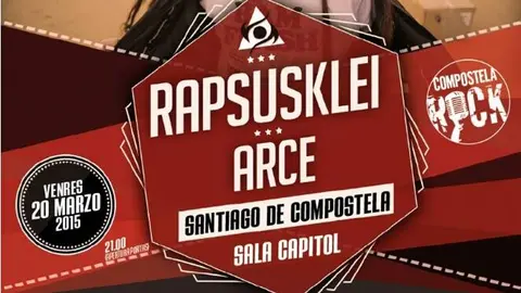 Rapsusklei y Arce juntos en Santiago De Compostela