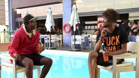 &iquest;A$ap Rocky y Danny Brown hablando de P***s?