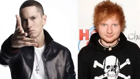 Ed Sheeran no es tartamudo gracias a Eminem