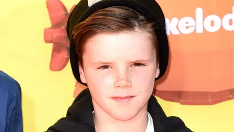 El hijo de David Beckham rapea un tema de Twista