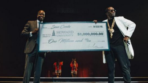 P.Diddy hace otra millonaria donaci&oacute;n a alumnos con problemas financieros