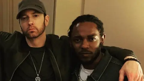 Kendrick Lamar y Eminem rapean unos versos del fallecido Prodigy