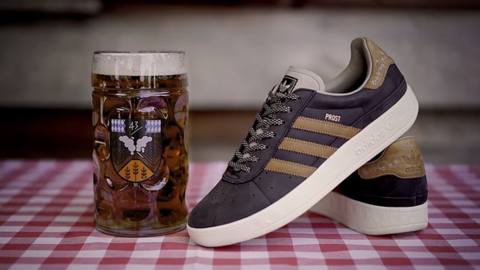 Adidas presenta una zapatilla que repele el v&oacute;mito y la cerveza