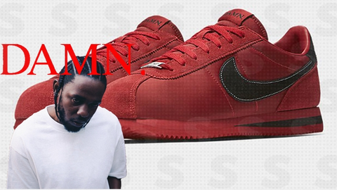 Kendrick Lamar y Nike colaboran para sacar estas "Cortez Damn"