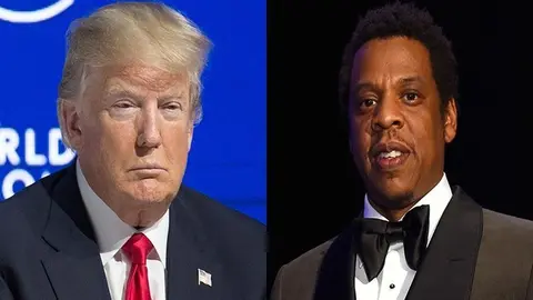 El presidente Donald Trump le tira beef a Jay-Z