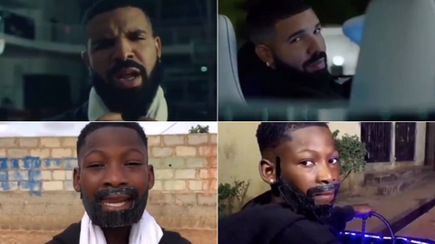 Ni&ntilde;os nigerianos recrean el nuevo v&iacute;deo de Drake y se vuelve viral en Internet 