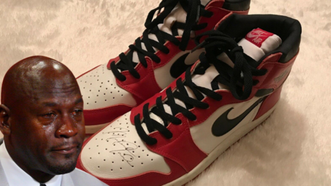 En venta las primeras Jordan de Michael Jordan por un mill&oacute;n de d&oacute;lares