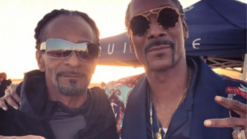 Snoop Dogg y su doble