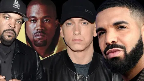 Ice Cube, Kanye West, Eminem, Drake
