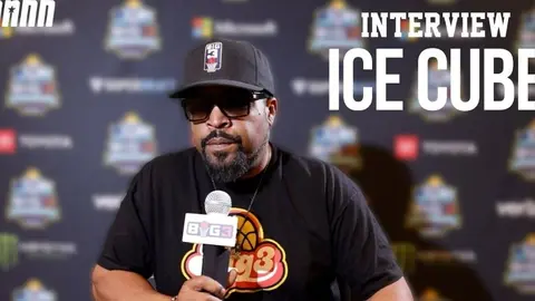 Captura de Ice Cube en una entrevista con HNHH