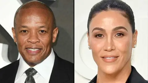 Dr. Dre y su exmujer Nicole Young