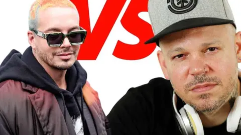 J.Balvin y Residente tuvieron un intercambio de palabras.