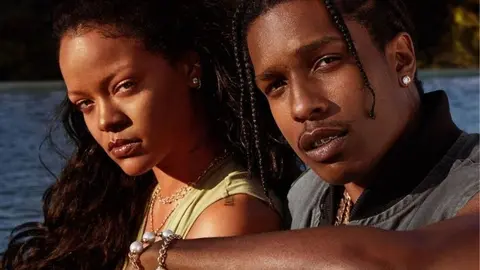 Rihanna y Asap Rocky