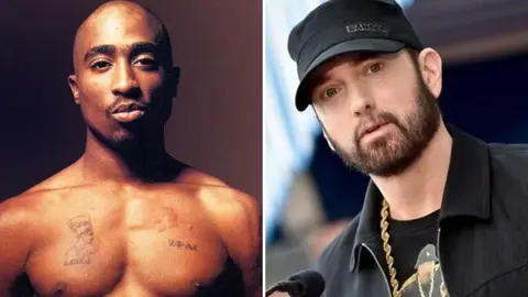 Eminem produjo un disco de Tupac