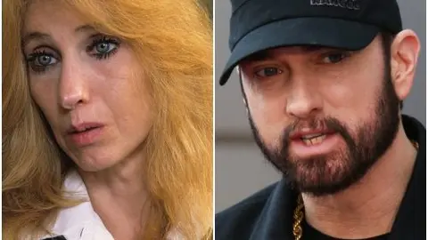 Eminem y su madre