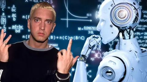 Recrean My name is de Eminem con unaIA