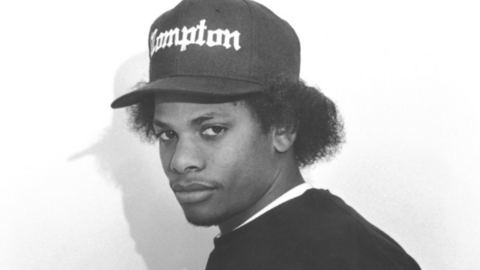 Eazy-E en una foto de archivo