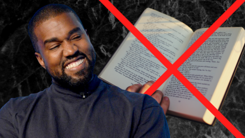 Kanye West y su odio a los libros