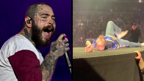 Post Malone y su terrible accidente