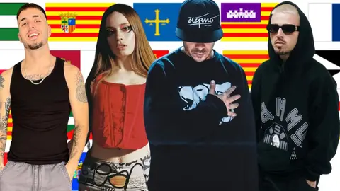 Artistas de rap de cada comunidad aut&oacute;noma espa&ntilde;ola